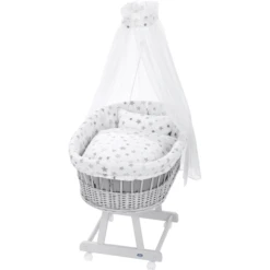Alvi Cuna Conjunto Birth Gris Plata 777-9 Estrellas Gris Plata -Bebé Muebles Tienda alvi cuna conjunto birth gris plata 777 9 estrellas gris plata a247427 2