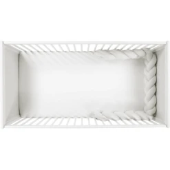 Alvi ® Protector Para Cuna Trenza Cotton Smoky Stripe -Bebé Muebles Tienda alvi protector para cuna trenza cotton smoky stripe a324935 4
