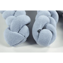 Alvi ® Protector Para Nido Trenza Special Fabric Quilt Aqua -Bebé Muebles Tienda alvi protector para nido trenza special fabric quilt aqua a324940 2