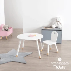 Atmosphera Silla Infantil Douceur Blanca 10 Atmosphera Silla Infantil Douceur Blanca -Bebé Muebles Tienda atmosphera silla infantil douceur blanca a397701 3