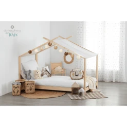 Atmosphera Tienda Cama Juvenil Ilan 90 X 190 Cm -Bebé Muebles Tienda atmosphera tienda cama juvenil ilan 90 x 190 cm a401847 3