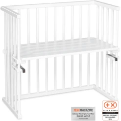Babybay Capazo Midi Blanco Con Colchón Calssic Cotton Soft -Bebé Muebles Tienda babybay capazo midi blanco con colchon calssic cotton soft a415126 4