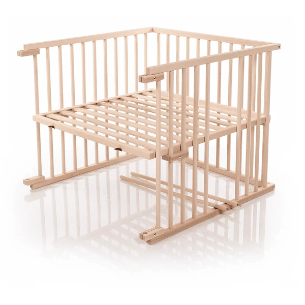 Babybay ® Kit De Conversión De Cuna Para Maxi Y Boxspring, Natural Sin Tratar 4 Babybay ® Kit De Conversión De Cuna Para Maxi Y Boxspring, Natural Sin Tratar - Imagen 2