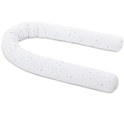 Babybay ® Protector Para Cuna Piqué Blanco Starsmix White/sand/azurblue