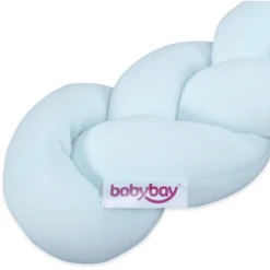 Babybay ®Protector Para Nido Trenza Aqua -Bebé Muebles Tienda babybay protector para nido trenza aqua a308568 3