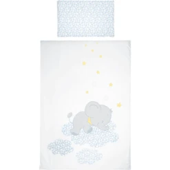 Be B Ella Vital Ropa De Cama Lunafant Azul 100 X 135 Cm -Bebé Muebles Tienda be b ella vital ropa de cama lunafant azul 100 x 135 cm a260330 1