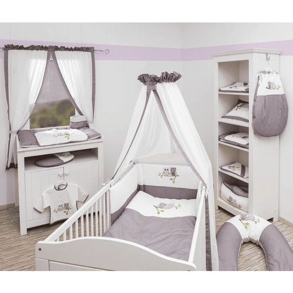 Be Be 's Collection Juego De Cama De 3 Piezas, Búhos Rosados 4 Be Be 's Collection Juego De Cama De 3 Piezas, Búhos Rosados - Imagen 2