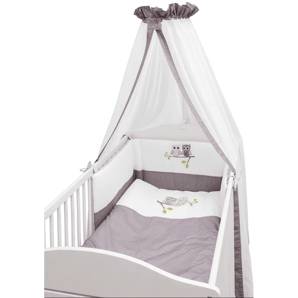 Be Be 's Collection Juego De Cama De 3 Piezas, Búhos Rosados 3 Be Be 's Collection Juego De Cama De 3 Piezas, Búhos Rosados