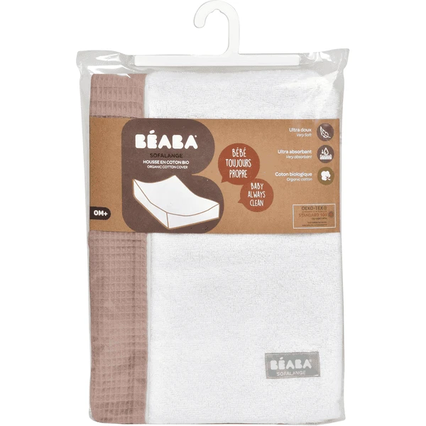 BEABA ® Funda Para Cambiador Sofalange Rosa Viejo 7 BEABA ® Funda Para Cambiador Sofalange Rosa Viejo - Imagen 5