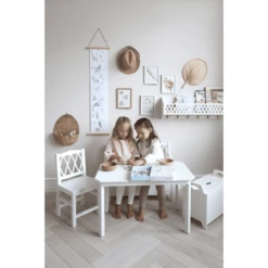 Cam Cam Copenhagen Mesa Infantil Harlequin Blanca -Bebé Muebles Tienda cam cam copenhagen mesa infantil harlequin blanca a370623 4