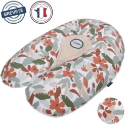 Candide Multi Relax Cojín Jersey Rosado / Flores -Bebé Muebles Tienda candide multi relax cojin jersey rosado flores a377315 4