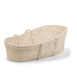 Childhome CHILD HOME Cesta De Mosaico De Hoja De Maíz Incl. Colchón Y Funda Blanca -Bebé Muebles Tienda child home cesta de mosaico de hoja de maiz incl colchon y funda blanca a311017 3