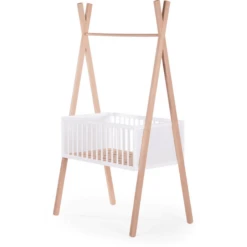 Bebé Muebles Tienda 24 Childhome CHILD HOME Cuna Tipi 50 X 90 Cm Convertible En Perchero Madera