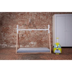 Childhome CHILD HOME Marco De Cuna Tipi Nature Blanco 70 X 140 Cm -Bebé Muebles Tienda child home marco de cuna tipi nature blanco 70 x 140 cm a265358 3