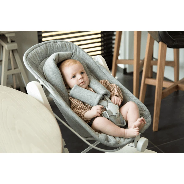 CHILDHOME Asiento Recién Nacido Para Trona Gris/blanco 7 CHILDHOME Asiento Recién Nacido Para Trona Gris/blanco - Imagen 5