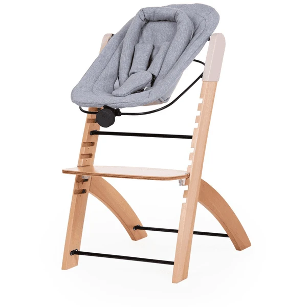 CHILDHOME Asiento Recién Nacido Para Trona Gris/negro 4 CHILDHOME Asiento Recién Nacido Para Trona Gris/negro - Imagen 2