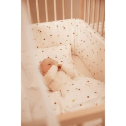 FILIBABBA Protector De Cuna Castañas -Bebé Muebles Tienda filibabba protector de cuna castanas a410333 2