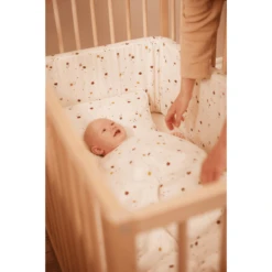 FILIBABBA Protector De Cuna Castañas -Bebé Muebles Tienda filibabba protector de cuna castanas a410333 3