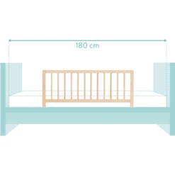 Fillikid Barrera Para Cama Lea 100 X 45 Cm Natural -Bebé Muebles Tienda fillikid barrera para cama lea 100 x 45 cm natural a349513 3
