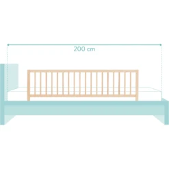 Fillikid Barrera Para Cama Lilly 140 X 45 Cm Nature -Bebé Muebles Tienda fillikid barrera para cama lilly 140 x 45 cm nature a349517 3