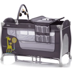 Fillikid Cuna De Viaje ALU Mailand Gris