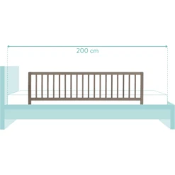 Fillikid Protector De Cama Barrotes 140 X 45 Cm Gris -Bebé Muebles Tienda fillikid protector de cama barrotes 140 x 45 cm gris a349516 3
