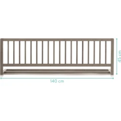 Fillikid Protector De Cama Barrotes 140 X 45 Cm Gris -Bebé Muebles Tienda fillikid protector de cama barrotes 140 x 45 cm gris a349516 4