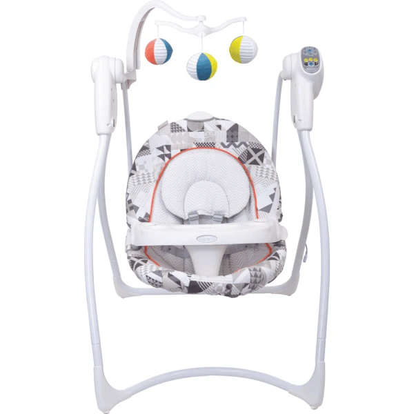 Graco Columpio Lovin Hug Patchwork Grey 5 Graco Columpio Lovin Hug Patchwork Grey - Imagen 3