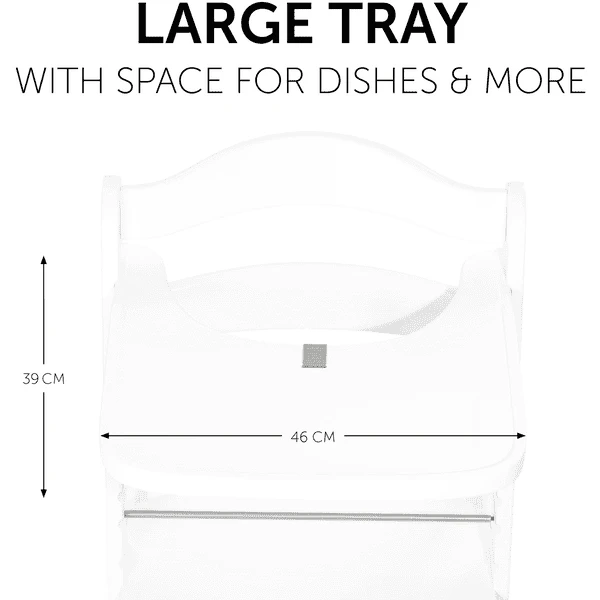 Hauck Bandeja De Madera Alpha White 7 Hauck Bandeja De Madera Alpha White - Imagen 5