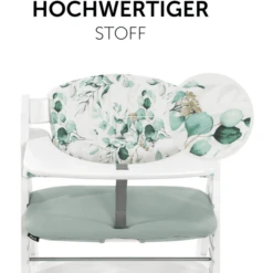 Hauck Funda De Trona Select Jersey Leaves Mint -Bebé Muebles Tienda hauck funda de trona select jersey leaves mint a371599 3