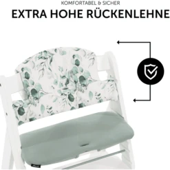 Hauck Funda De Trona Select Jersey Leaves Mint -Bebé Muebles Tienda hauck funda de trona select jersey leaves mint a371599 4