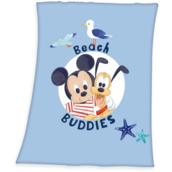 HERDING Manta De Microfibra Mickey Mouse Beach Buddies 75x100 Cm