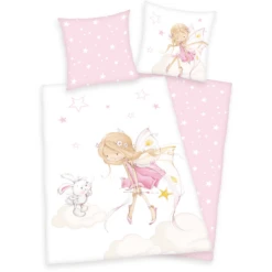 HERDING Ropa De Cama De Franela Little Fairy 135 X 200 Cm -Bebé Muebles Tienda herding ropa de cama de franela little fairy 135 x 200 cm a388601 4