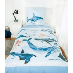 HERDING Ropa De Cama Habitantes De Los Mares 135 X 200cm -Bebé Muebles Tienda herding ropa de cama habitantes de los mares 135 x 200cm a383275 1