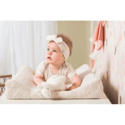 Jollein Funda Cojín Cambiador River Punto Cream White 50x70cm -Bebé Muebles Tienda jollein funda cojin cambiador river punto cream white 50x70cm a283008 3