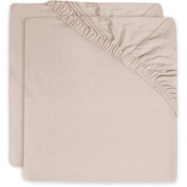 Jollein Sábana Bajera Jersey De Cuna 40/50x80/90cm Pack De 2 Rosa Pálido 3 Jollein Sábana Bajera Jersey De Cuna 40/50x80/90cm Pack De 2 Rosa Pálido