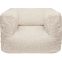 Jollein Sillón Infantil Beanbag Boucle Nature -Bebé Muebles Tienda jollein sillon infantil beanbag boucle nature a383239 3