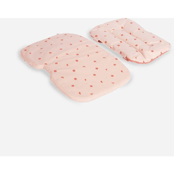 KAOS Juego De Cojines Plegables Coral / Peach 4 KAOS Juego De Cojines Plegables Coral / Peach - Imagen 2