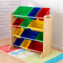KidKraft® Almacenamiento System En Colores Primarios 12 Ki Sten 11 KidKraft® Almacenamiento System En Colores Primarios 12 Ki Sten -Bebé Muebles Tienda kidkraft almacenamiento system en colores primarios 12 ki sten a220430 4