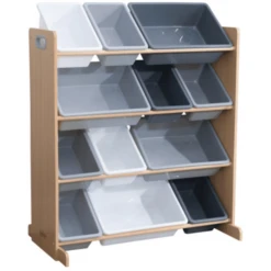 KidKraft® Sistema De Almacenamiento Gris 12 Cajas 8 KidKraft® Sistema De Almacenamiento Gris 12 Cajas -Bebé Muebles Tienda kidkraft sistema de almacenamiento gris 12 cajas a273330 1