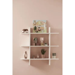 Kids Concept ® Estante De Pared De 3 Niveles 70 X 70 Cm, Blanco -Bebé Muebles Tienda kids concept estante de pared de 3 niveles 70 x 70 cm blanco a290849 4