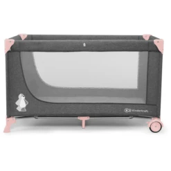 Kinderkraft Cuna De Viaje Joy Pink -Bebé Muebles Tienda kinderkraft cuna de viaje joy pink a277433 4