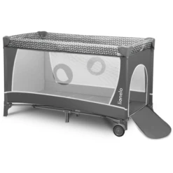 Lionelo Cuna De Viaje Flower Grey Scandi -Bebé Muebles Tienda lionelo cuna de viaje flower grey scandi a308756 3