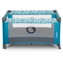 Lionelo Cuna De Viaje Stefi Green Turquoise -Bebé Muebles Tienda lionelo cuna de viaje stefi green turquoise a308745 2