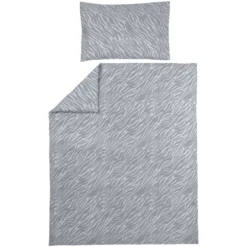 Meyco Ropa De Cama Cebra Gris 100 X 135 Cm -Bebé Muebles Tienda meyco ropa de cama cebra gris 100 x 135 cm a363712 2