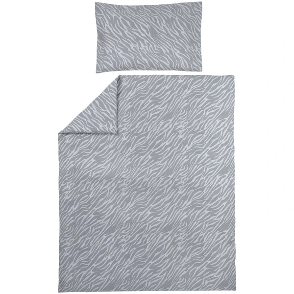 Meyco Ropa De Cama Gris Cebra 120 X 150 Cm 5 Meyco Ropa De Cama Gris Cebra 120 X 150 Cm - Imagen 3