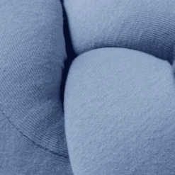 Nordic Coast Company Cojín Nudo Jersey Azul -Bebé Muebles Tienda nordic coast company cojin nudo jersey azul a332407 3