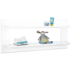 PINOLINO Estantería De Pared Blanca Mate -Bebé Muebles Tienda pinolino estanteria de pared blanca mate a068000 2