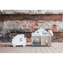 Pinolino Librería Infantil Con Ruedas Hus Blanco -Bebé Muebles Tienda pinolino libreria infantil con ruedas hus blanco a347355 4