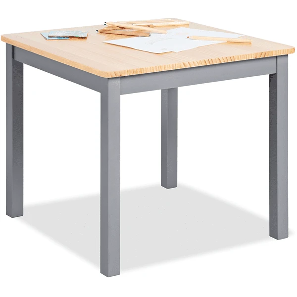 Pinolino Mesa Para Niños Fenna Gris/natural 3 Pinolino Mesa Para Niños Fenna Gris/natural